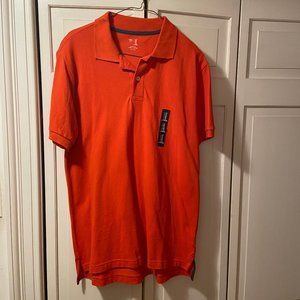 Gap orange men's polo shirt